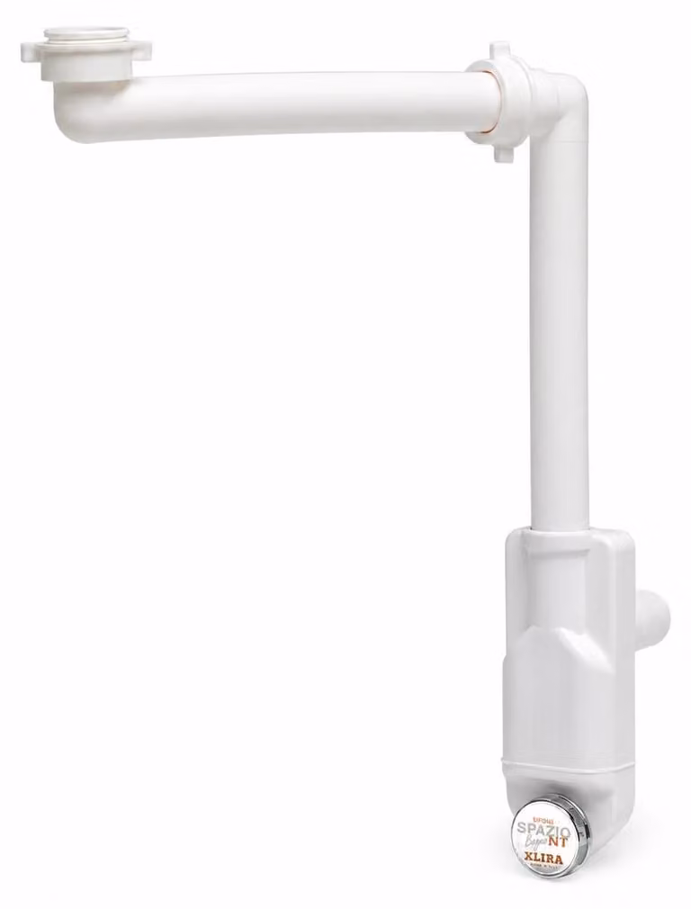 Sifone per lavabo SPAZIO BAGNO NT, bianco