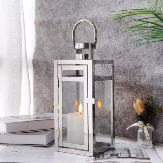 Lampada a sospensione argentata - pezzo unico - per occasioni speciali - in argento e acciaio inossidabile