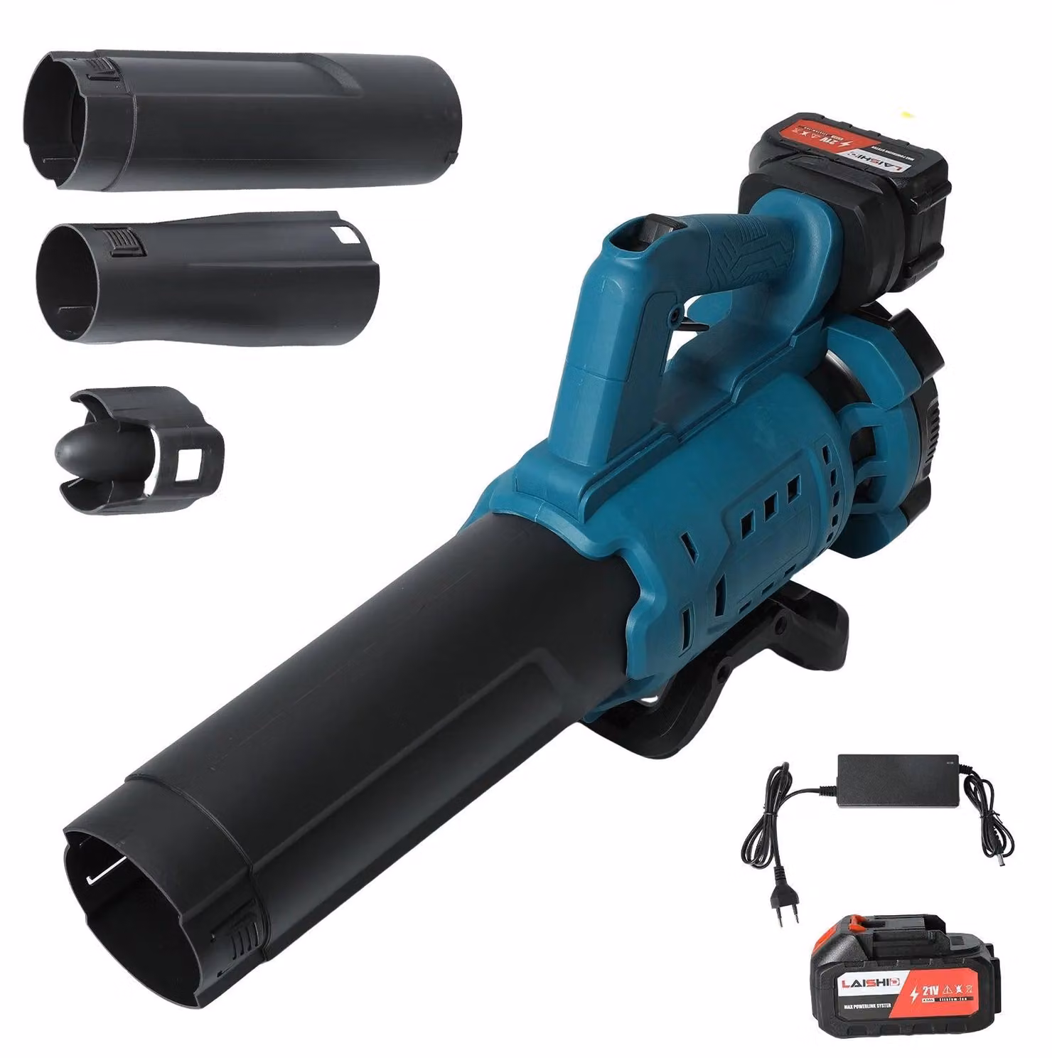Soffiatore a batteria - Soffiatori a batteria di alta precisione - Soffiatori elettrici - Motore brushless - Senza fili - 130 MPH - 480 CFM