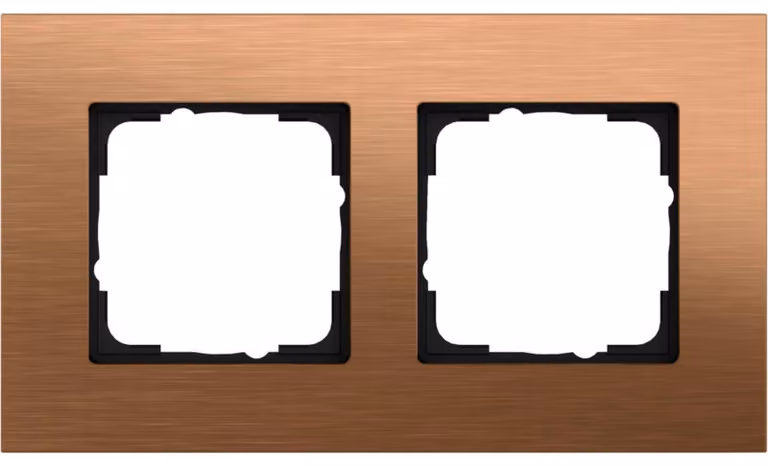 GIRA telaio di copertura 2f Gira Esprit 021238 Bronzo
