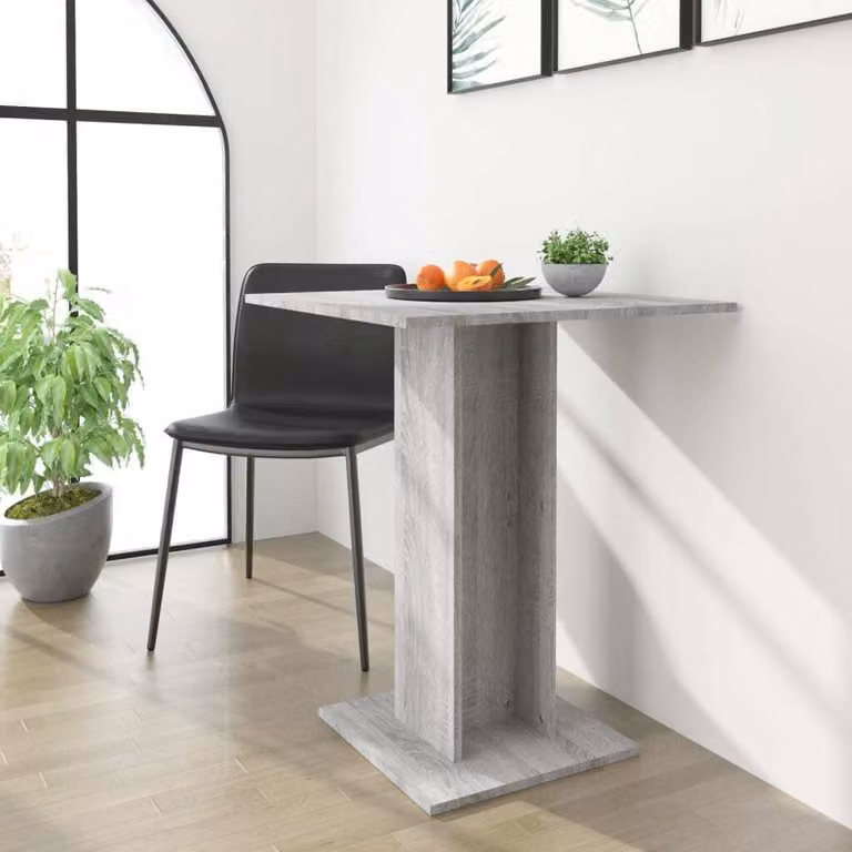 Maison Exclusive - Tavolo da bistrot grigio Sonoma 60x60x75 cm Materiale ligneo