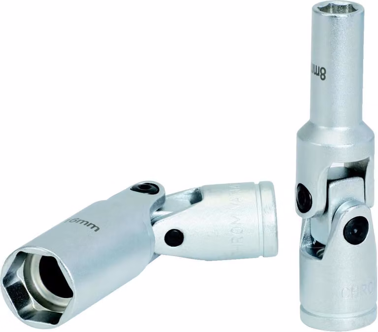 KS TOOLS Presa per candeletta 3/8" corta 75 mm 9 mm - 500.7302