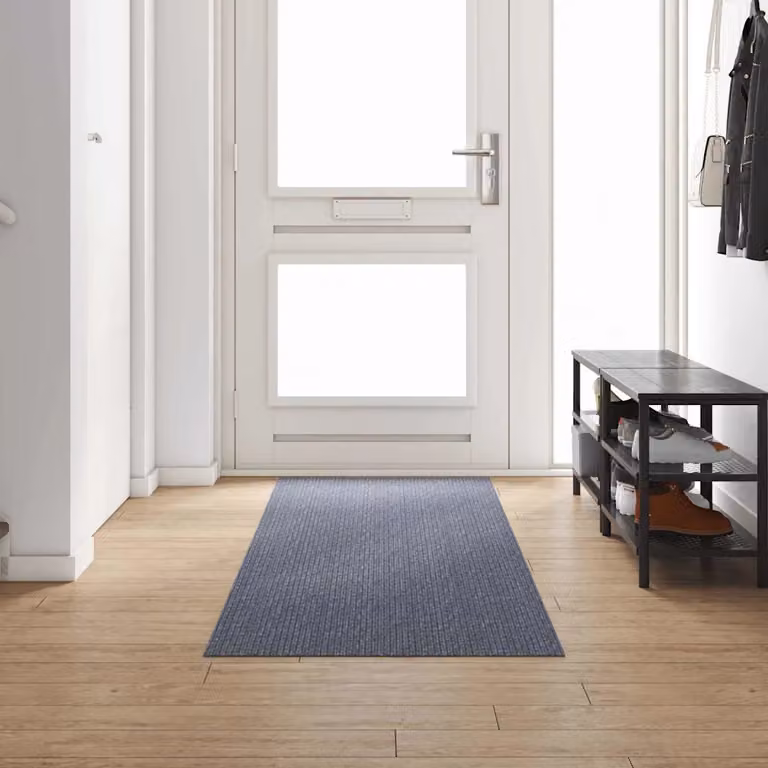 Runner in moquette vidaXL grigio chiaro, resistente alle macchie e antiscivolo, L 300 x P 80 cm