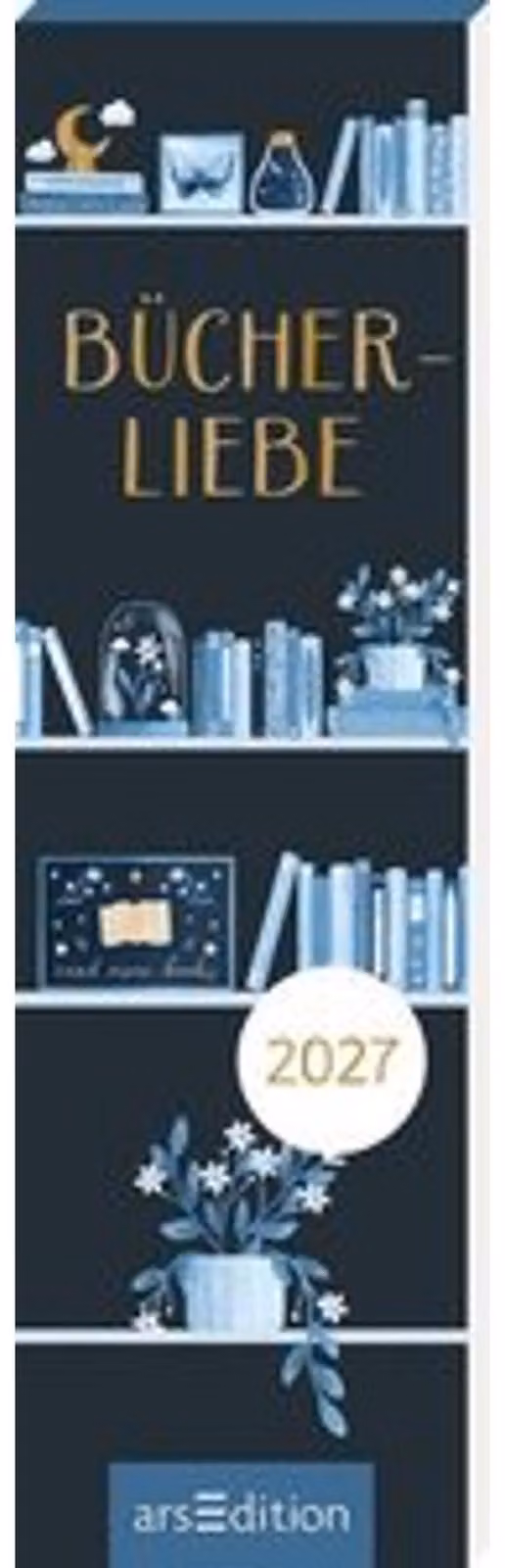 Calendario da segnalibro "Amore per i libri" 2027