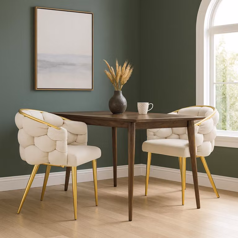 Sedia Alsen Oro Beige