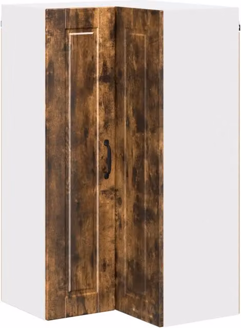Armadio pensile da cucina in legno multistrato 57 x 57 x 100 cm stile moderno pratico contenitore in legno multistrato rovere fumo 02_0054507