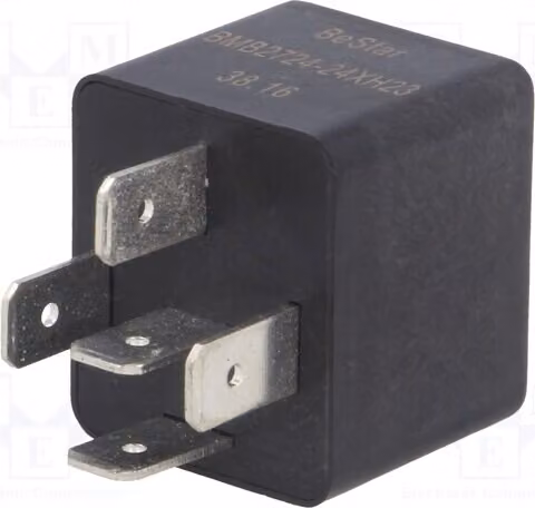 1x Cicalino: segnalatore elettromagnetico a montaggio su pannello. Frequenza di risonanza: 3 kHz. Modello: BMB2724XH23. Elettromagnetico