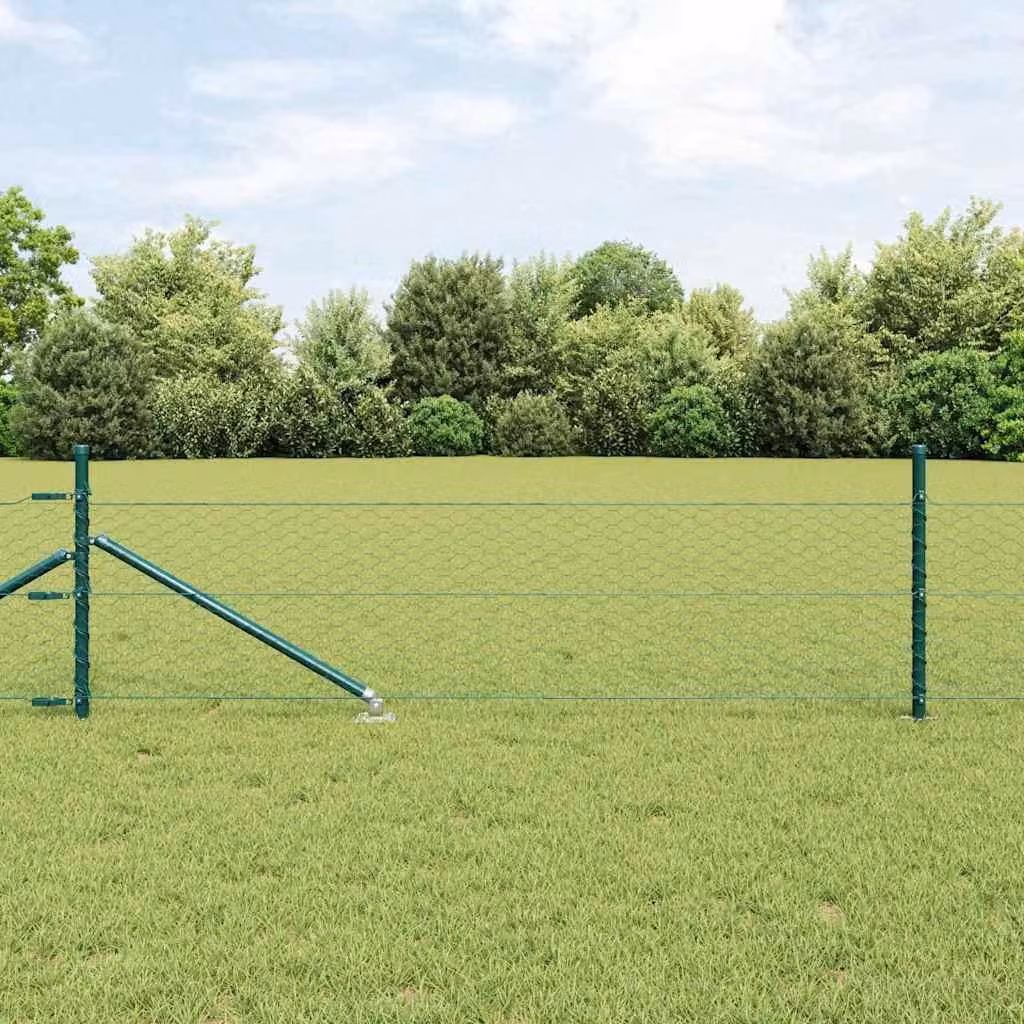 Maison Exclusive - Palo della recinzione Verde 100 x 0,4 m (rete da 36 mm)