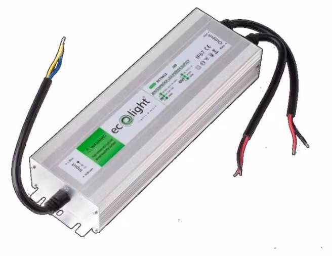 Alimentatore ermetico LED 250W 12V 20,83A 245x75x40 Ecolight EC79612