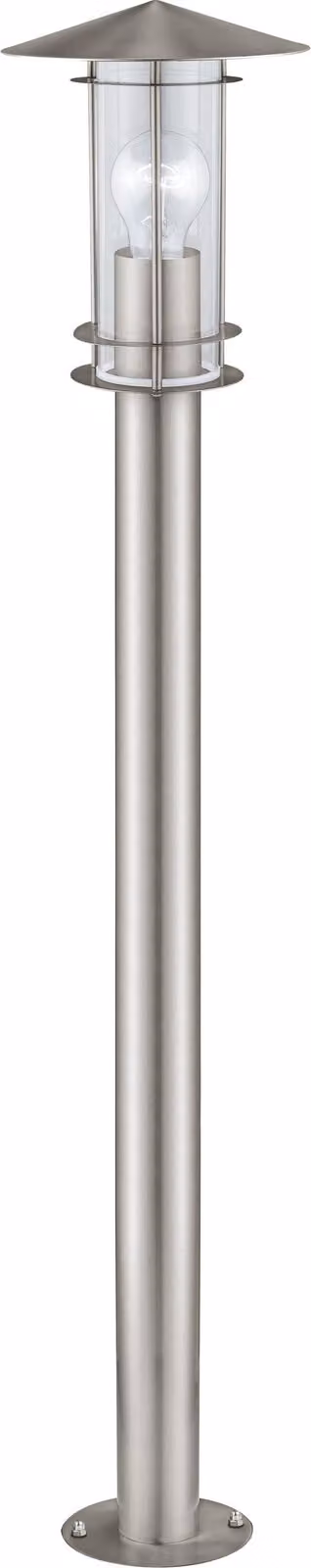 Eglo 30188 Lisio lampada da terra per esterni Ø 17,5 cm acciaio inox chiaro