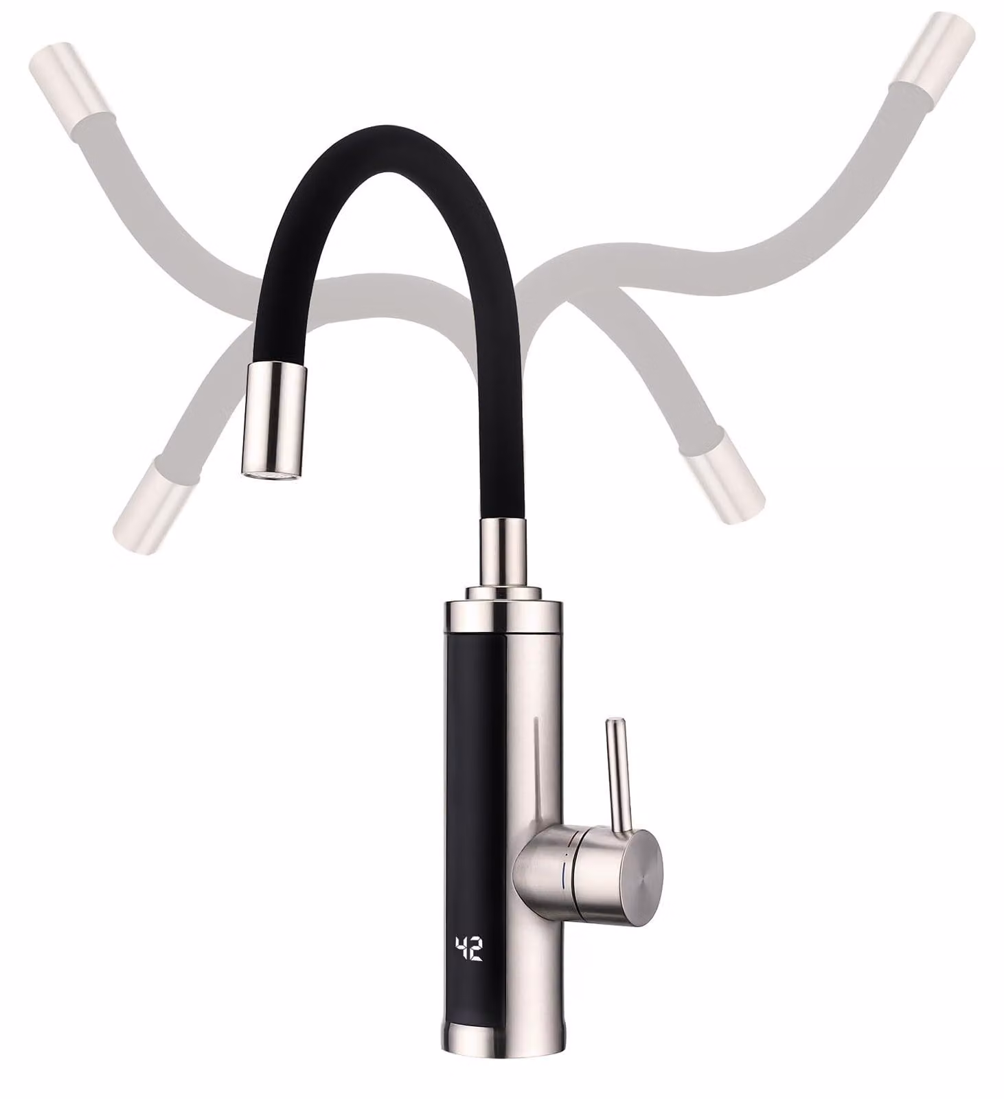 Rubinetto elettrico con resistenza integrata, 230 V, 3300 W, in acciaio inossidabile