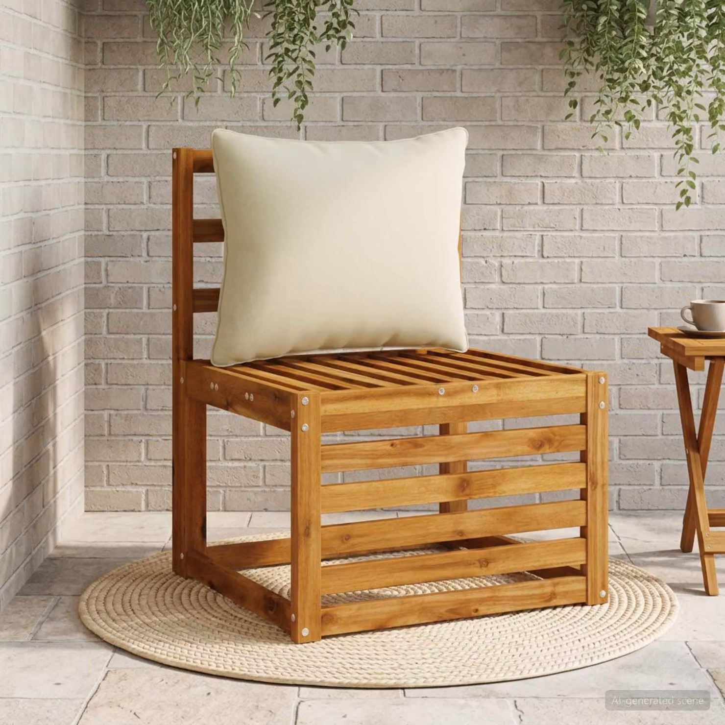 Cuscino per schiena vidaXL PUTTEN in poliestere con rivestimento rimovibile e lavabile in lavatrice, disponibile in verde o beige