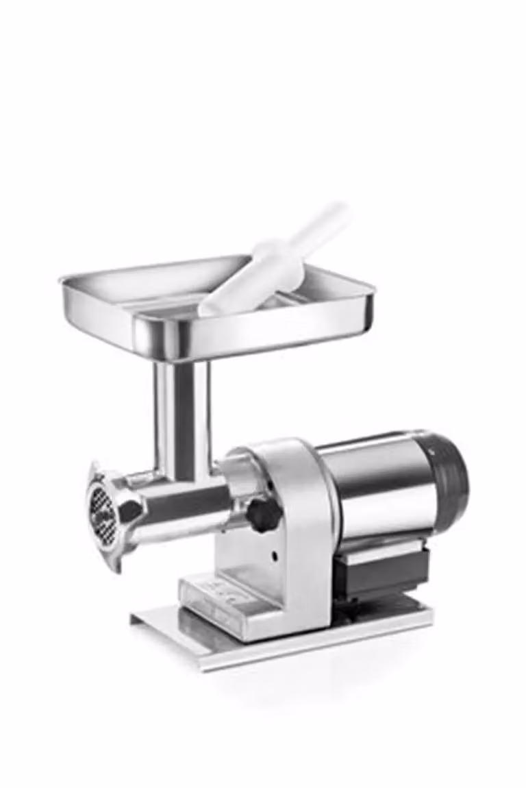 Tritacarne elettrico in acciaio Mod. TC-12 Inox 160 Elegant