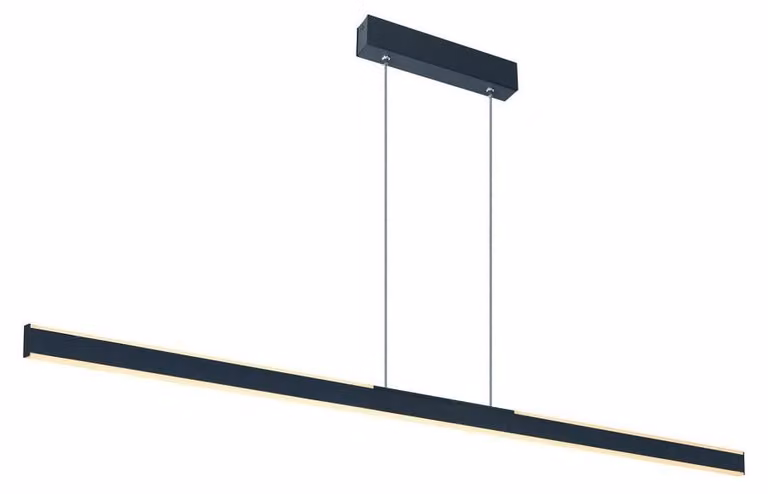 ONE LINEAR 140 PHASE up/down, luce a sospensione nera 35W 2700/3000K