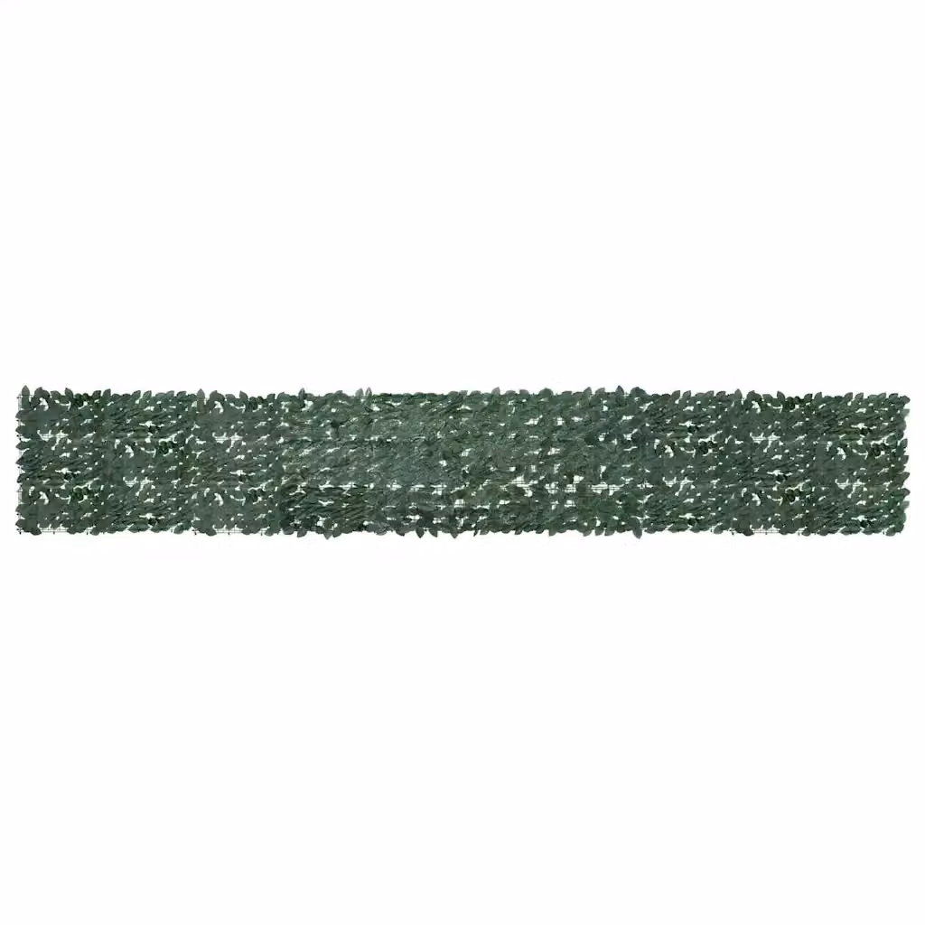 Paravento da balcone con siepe artificiale vidaXL, Verde, L: 500 cm, H: 75 cm, P: 30 cm