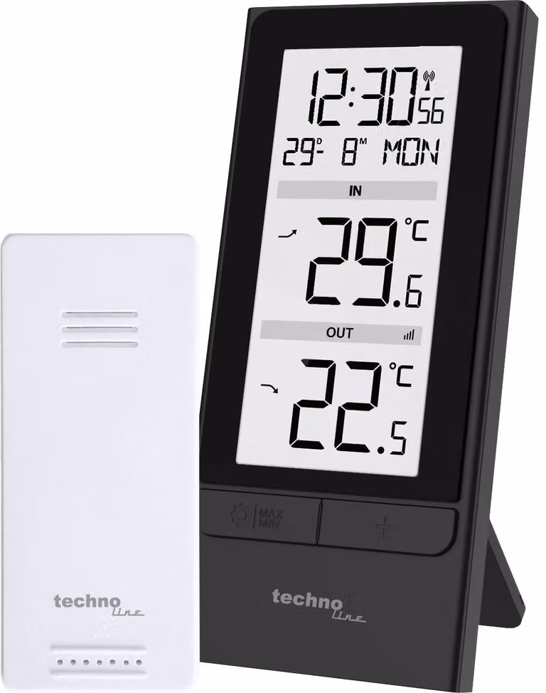 WS 9767 Stazione meteorologica (incluso trasmettitore esterno, con visualizzazione dell'andamento della temperatura)