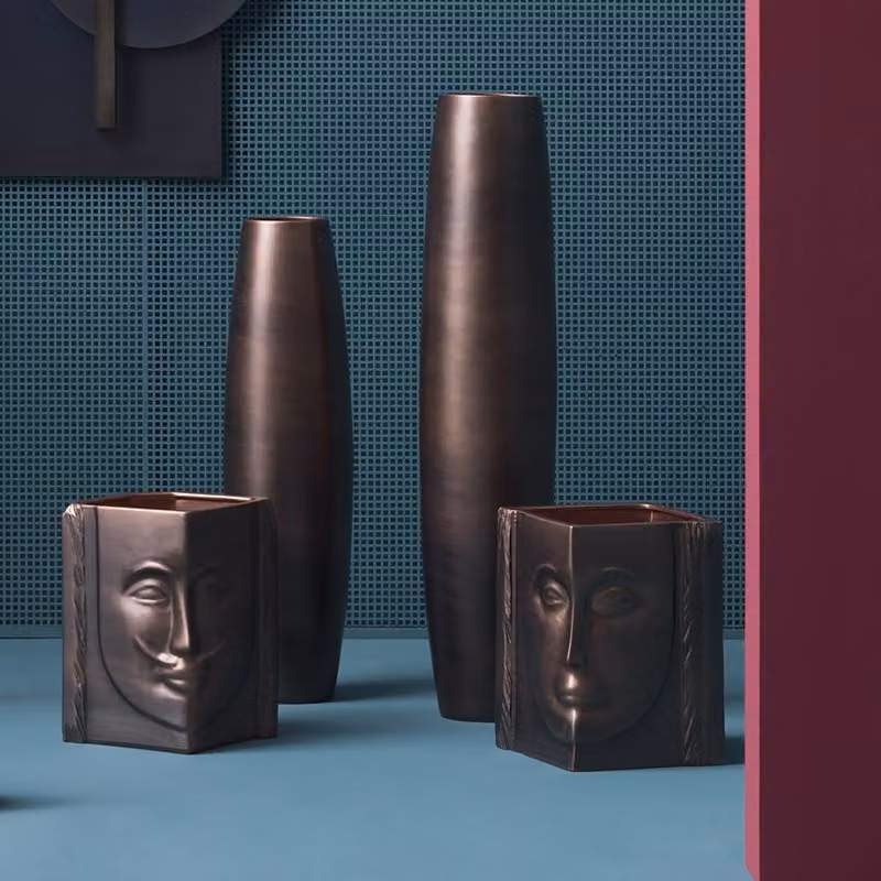 Vaso in ceramica Ginevra & Artù Adriani e Rossi