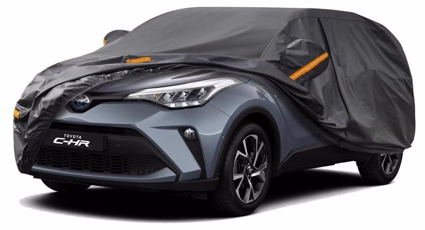 Coprisedili universale, impermeabile e traspirante, per Toyota C-HR (2016-2025), colore nero