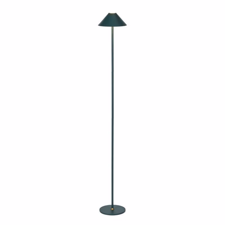 Lampada da terra HYGGE a LED Ø19 cm con batteria ricaricabile, verde scuro