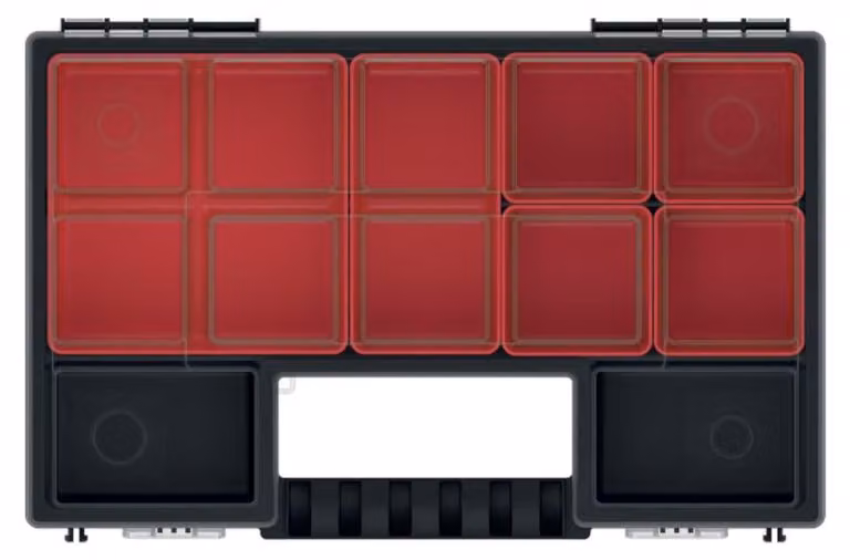 organizer NORP 12" 287x186x50 mm, 12 scomparti