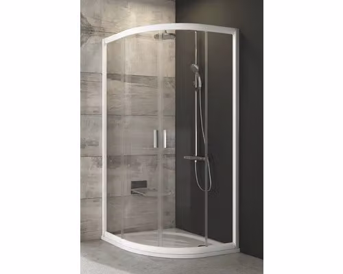 Cabina doccia Ravak Blix BLCP4-80 bianca a due ante 3B240100Z1