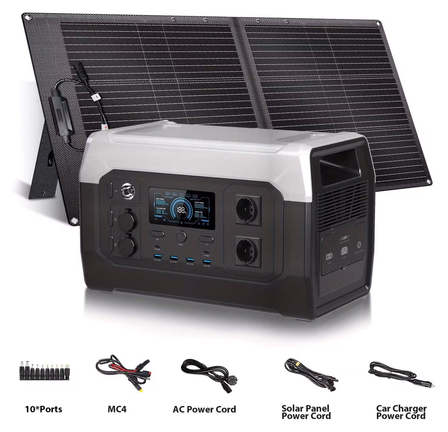 Centralina elettrica portatile - Generatore portatile - Alimentazione di emergenza - Batteria per campeggio - Soluzione energetica mobile