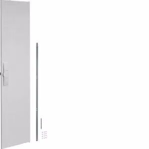 Porta speciale, universale, piena, destra, RAL 9010, per armadio IP44, 1100x300 mm