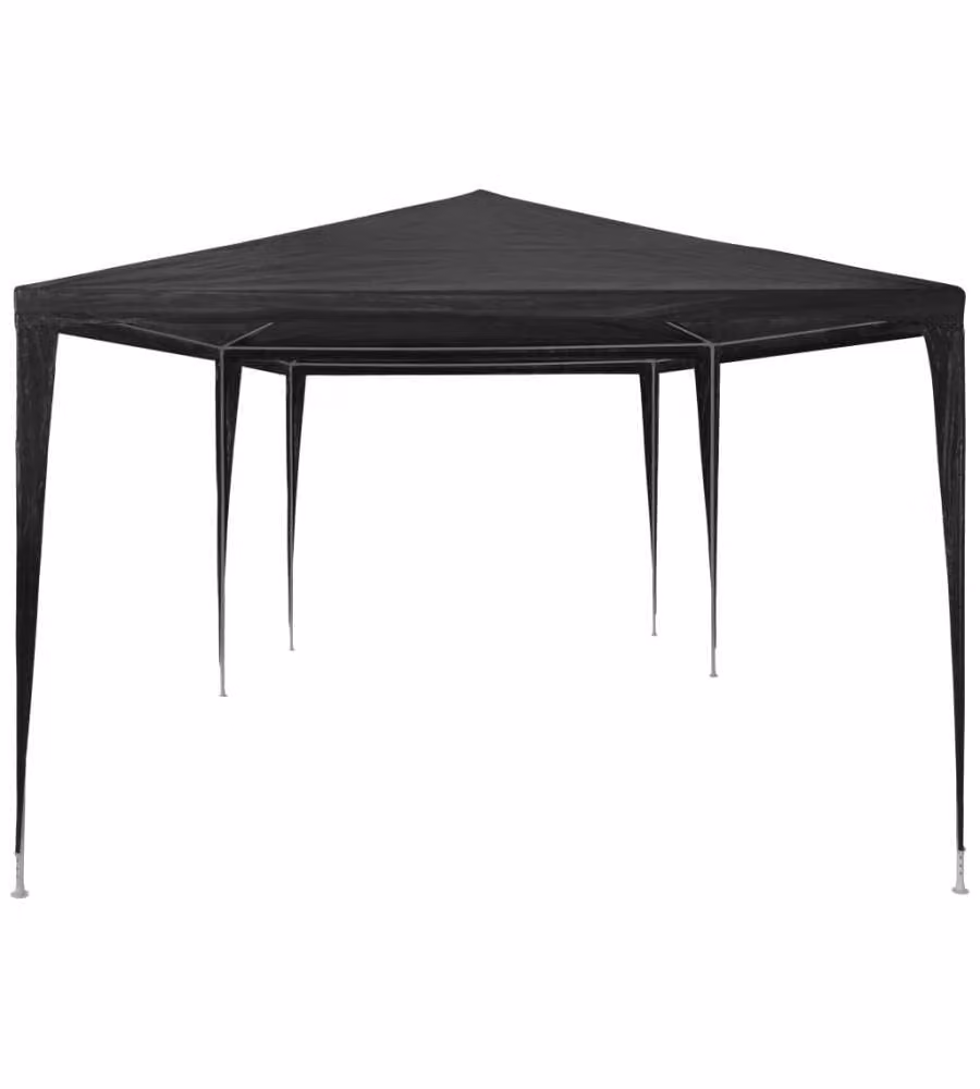 Tenda per Feste 3x6 m in PE Antracite