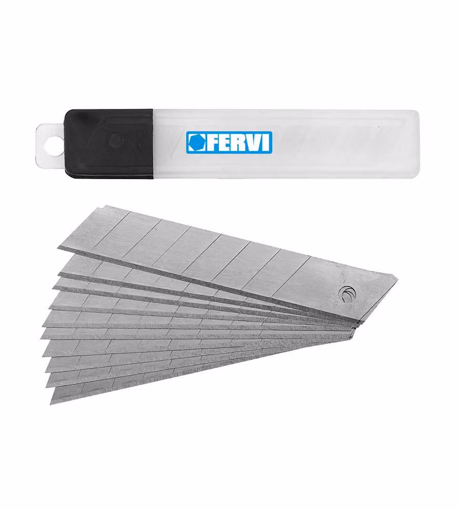 Fervi Lame per Cutter 18mm - Serie 10 pz