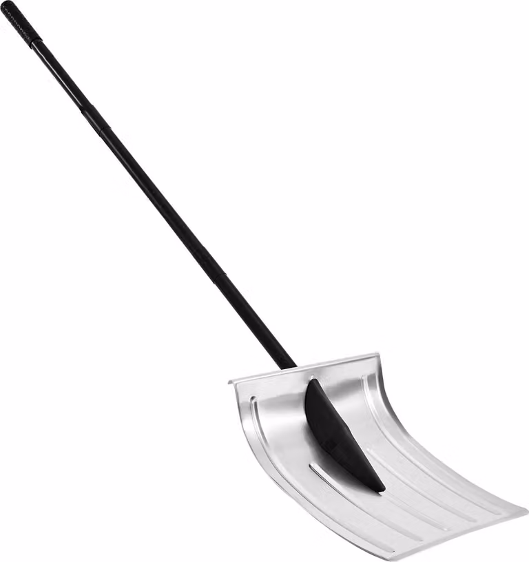 SucceBuy pala da neve, pala da neve in lega di alluminio larga 400 mm, pala da neve, pala da neve, attrezzo sgombraneve smontabile e leggero per giardino, auto e campeggio