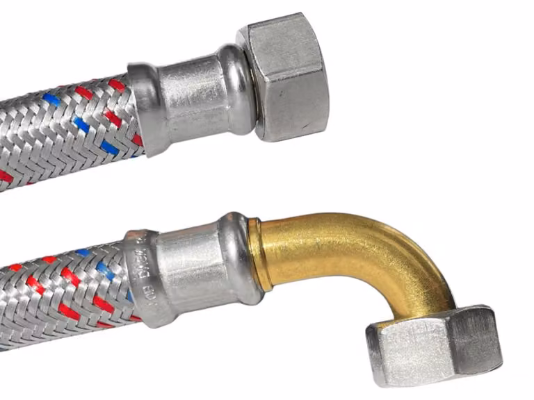 Tubo Flessibile in Acciaio Inox DN13 DVGW 1/2"