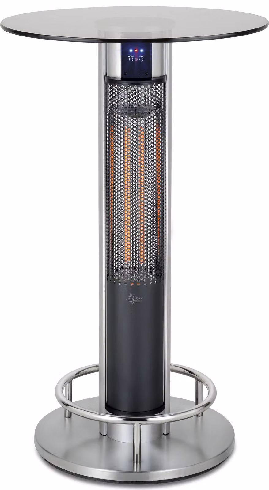 Suntec Heat Patio 1600 con piano in vetro da 110 cm