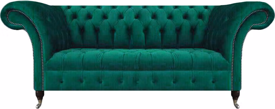 Wohnzimmer Luxus Sofa Dreisitze Couch Chesterfield Polstermöbel Einrichtung