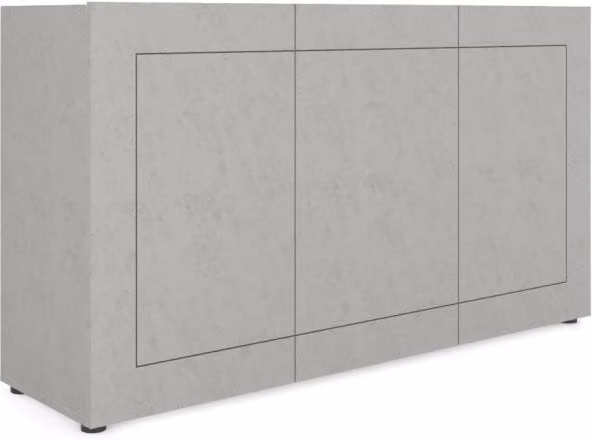 Madia 3 ante 150x40x83,5 cm Elios cashmere