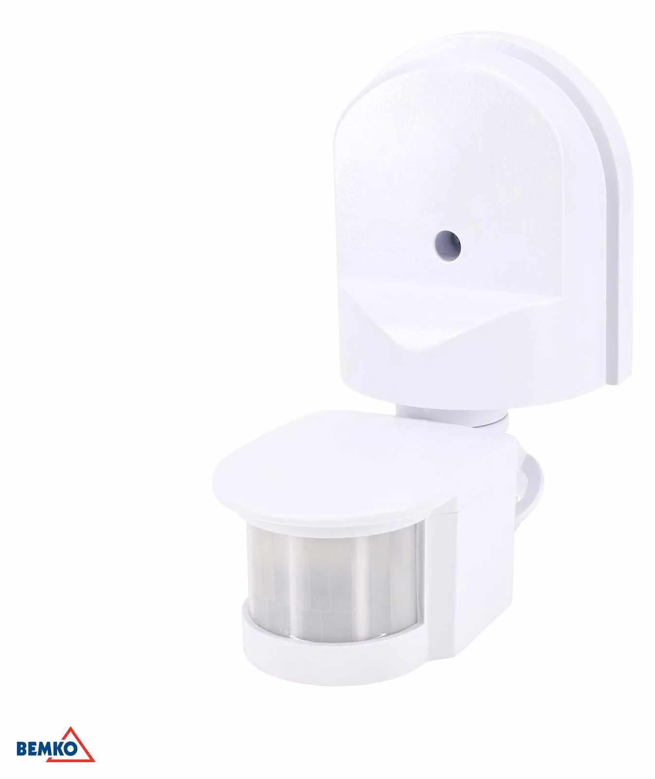 Sensore di movimento PIR, 1200 W, angolo di rilevamento di 180°, colore bianco