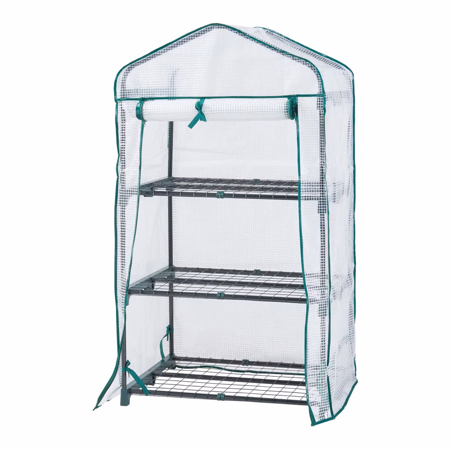 Serra 'Chaam' a 3 ripiani 125x69x49cm Bianco