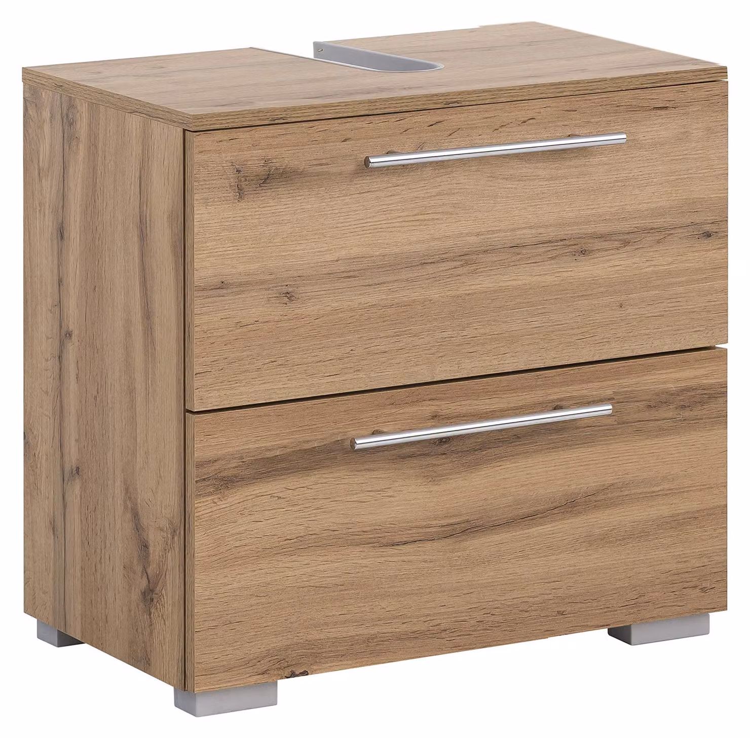 Mobile da bagno sotto il lavabo Möbelpartner Carlos in rovere 60,2 x 59,1 x 35 cm