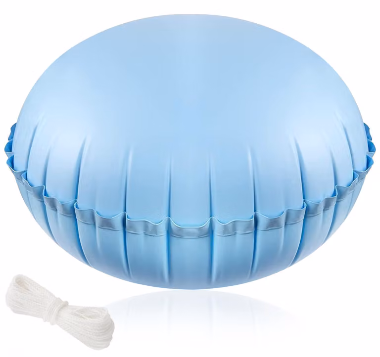 Omgoods - Cuscino gonfiabile per piscine, ideale per l'inverno, diametro 120 cm