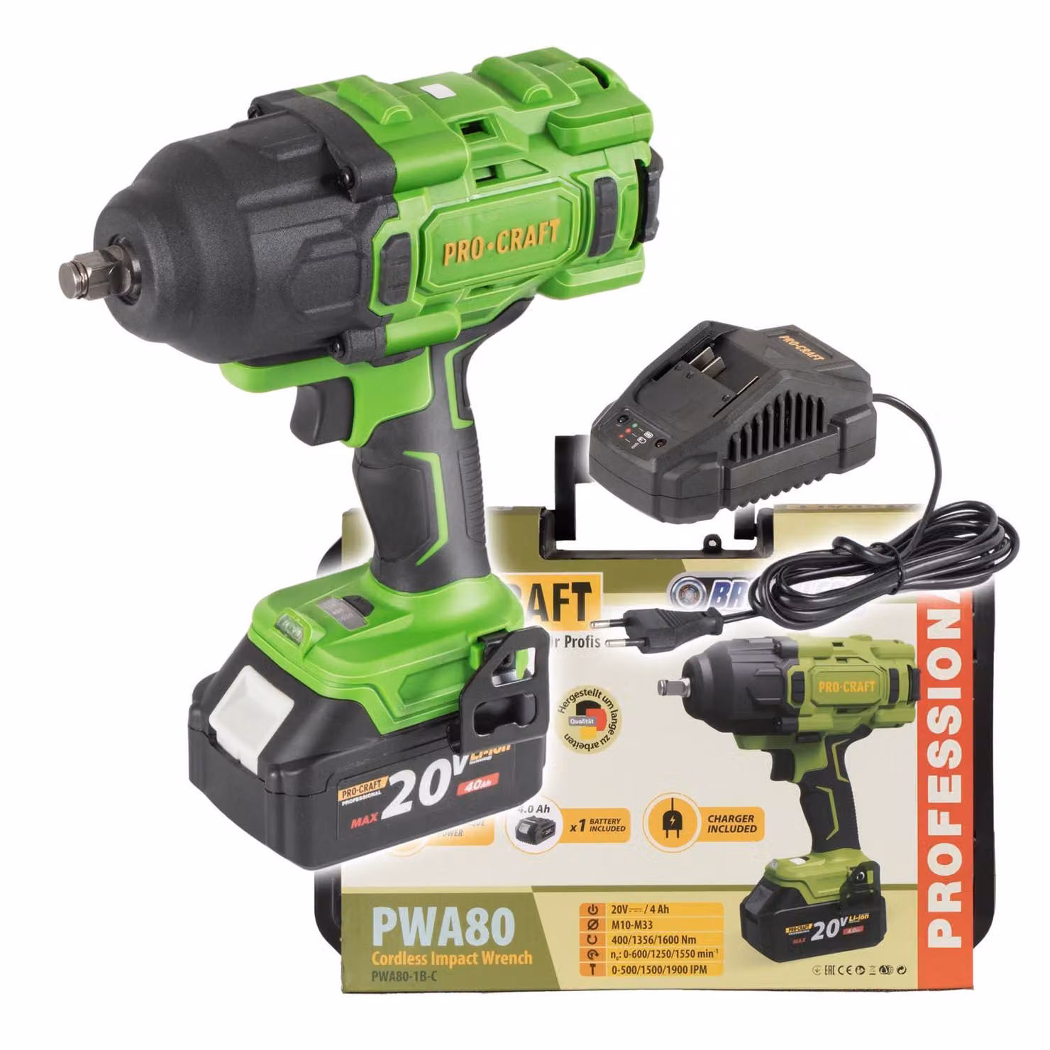 Avvitatore a impatto Procraft PWA80 1b