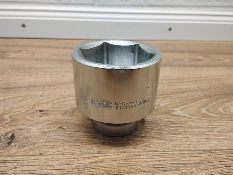 KS TOOLS 1" esagono incassato corto 58 mm - 911.1058