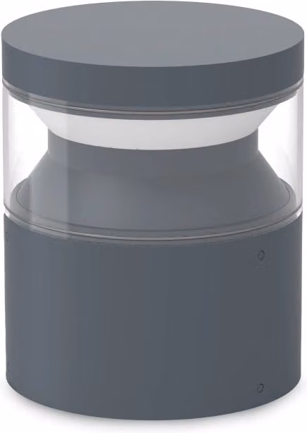 Lampada da Tavolo Boeing Ideal Lux LED Dimmabile IP65 Grigia