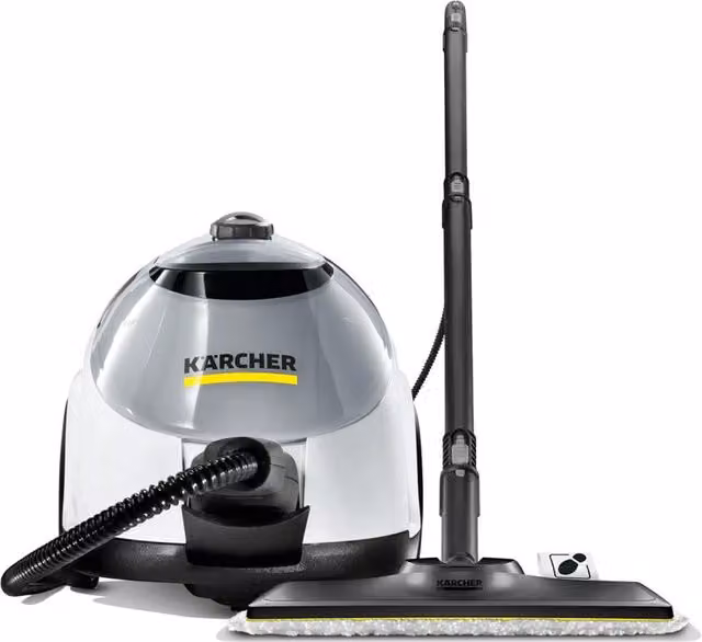 Pulitore a vapore elettrico Karcher SC 5 EasyFix Iron con funzione stiratura, 2250 W, bianco