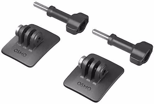 Kit base adesiva ricurva nera per DJI Osmo Action