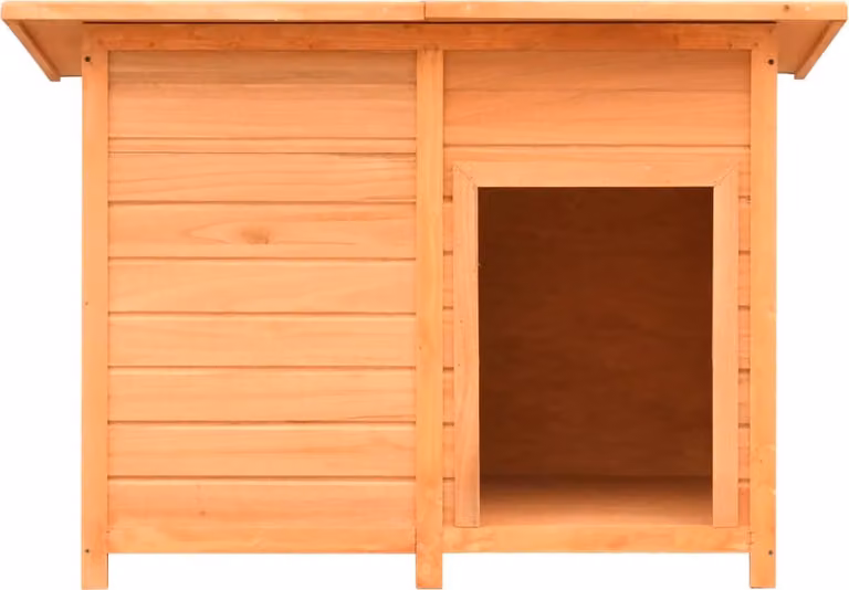 vidaXL Cuccia per cani in legno di pino e abete 120x77x86 cm