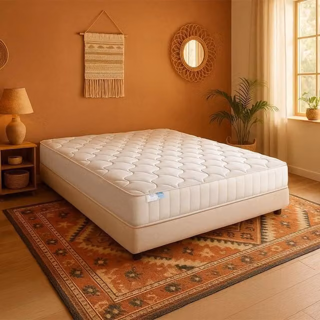 Materasso in memory foam adattivo Farmarelax bianco L/P/H: 160 x 190 x 20 cm – 1