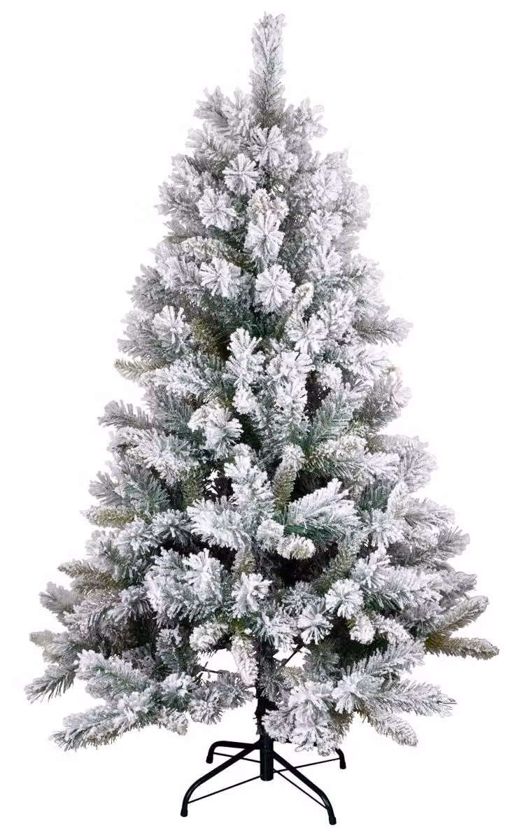 Albero MagicHome Natale Harry, abete innevato, 180 cm