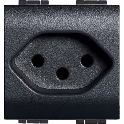 Wohnen Int. - Presa di corrente 2P+T 10A 250Vac - Standard svizzero - L4164/13