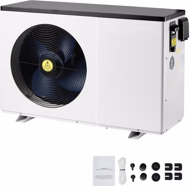 Pompa di calore elettrica per piscina - 3,22-15,25 kW - Risparmio energetico con frequenza variabile - Riscaldamento della piscina - Pompa di calore ad alta efficienza energetica