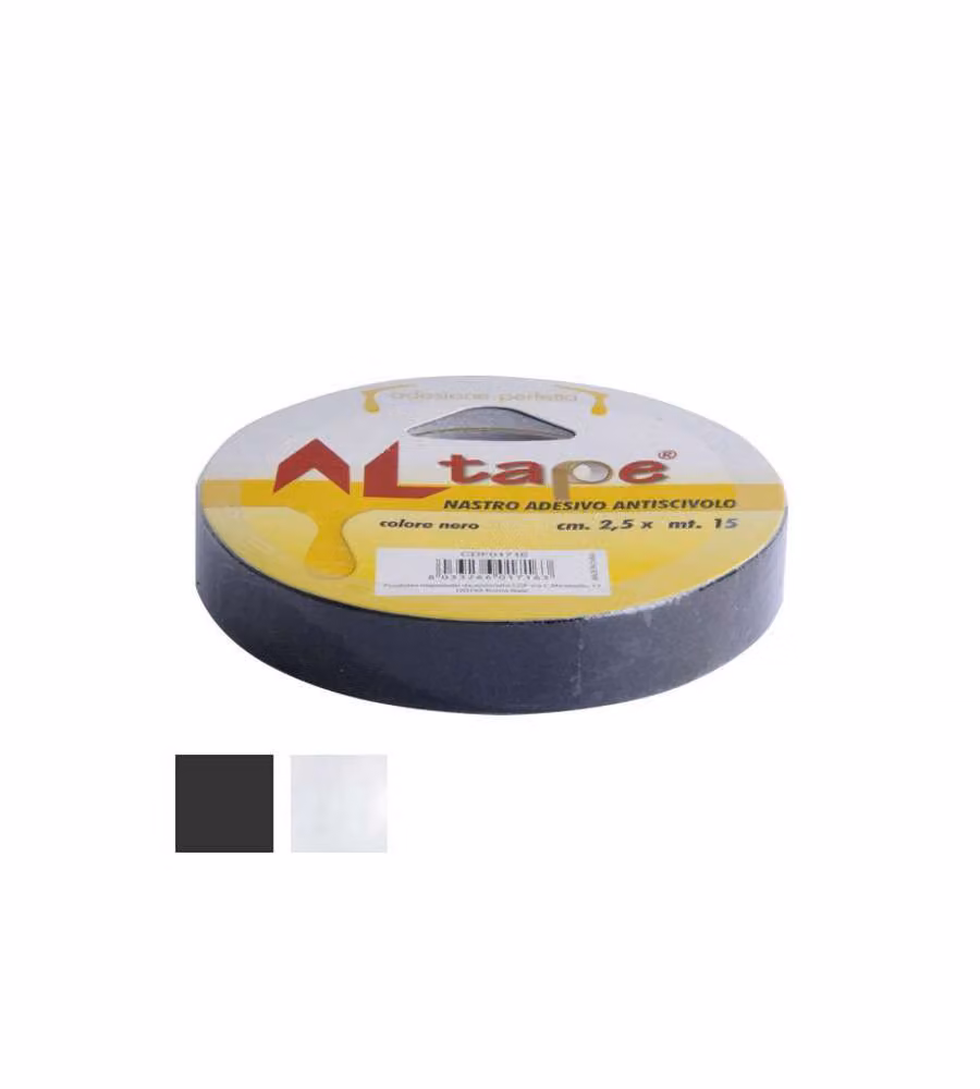 Striscia Antiscivolo 25 M 15 Nera     Altape 01716