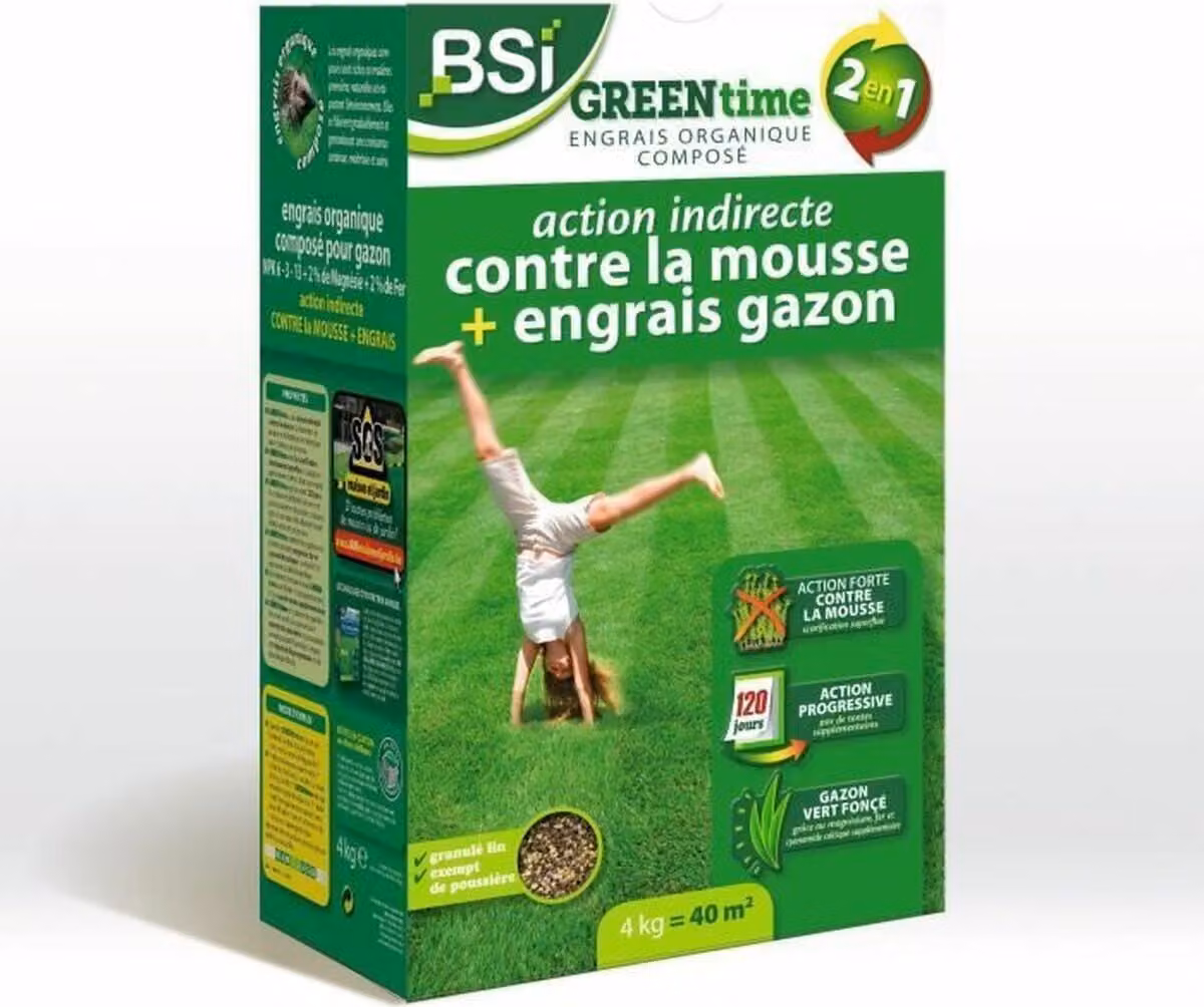 Concime organico BSI Greentime 4 Kg